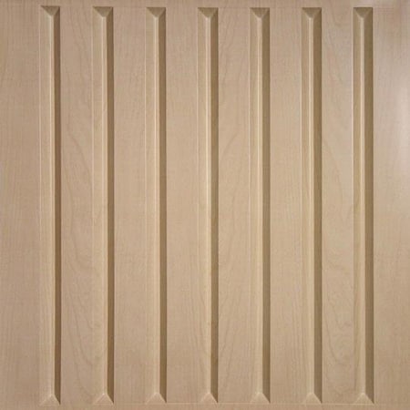 Ceilume Southland 2ft x 2ft Sandal Wood Ceiling Tile V1-STHLND-22SWD